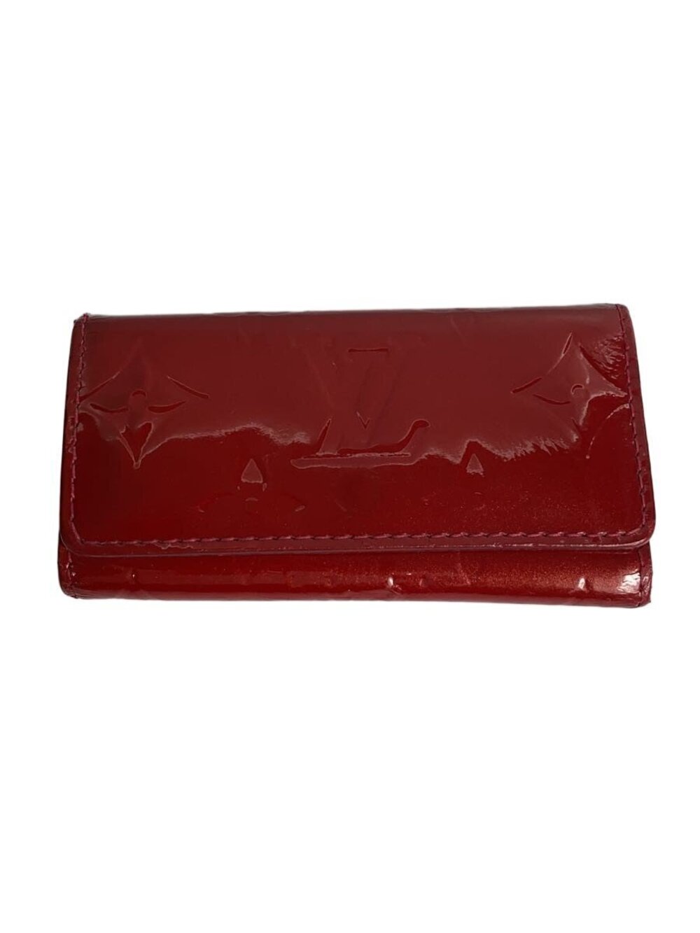 LOUIS VUITTON Multicles Monogram Vernis Enamel RED